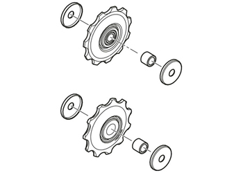 shimano Pulegge M593